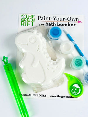 Dino Paint-Your-Own Bath Bomb