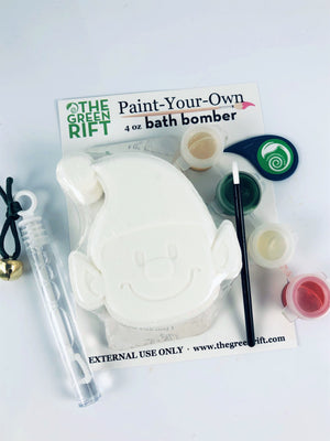 Elf Paint-Your-Own Bath Bomb