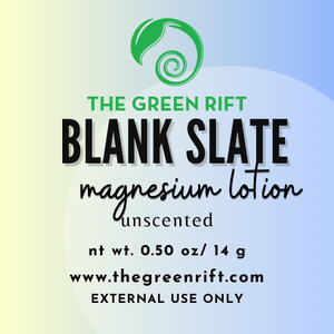 Blank Slate Magnesium Body Butter Lotion