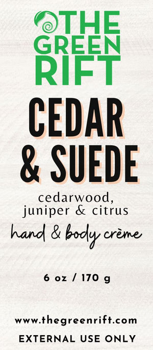 Cedar & Suede Hand & Body Crème