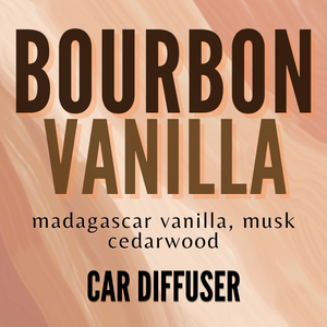 Bourbon Vanilla Car Diffuser