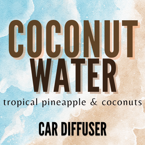 Coconut Water Car Diffuser