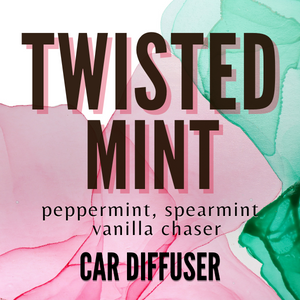 Twisted Mint Car Diffuser