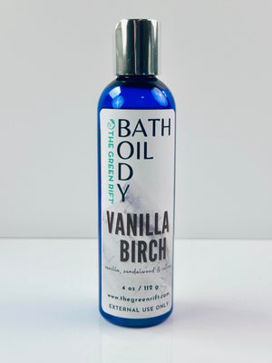 Vanilla Birch Bath Body & Massage Oil