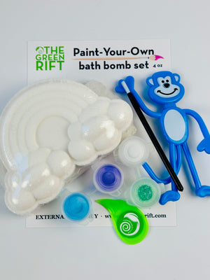 Rainbow Paint Your Own Bath Bomb