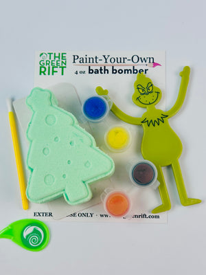 Tree Paint-Your-Own Bath Bomb, Holiday, Limited Edition
