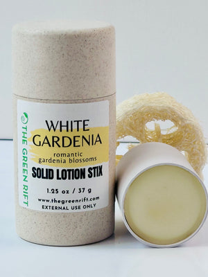 White Gardenia Solid Hard Lotion Stix