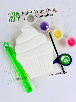 Cupcake Paint Your Own Bath Bomb by Green Rift