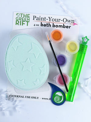 Stars Egg Paint-Your-Own Bath Bomb, Easter