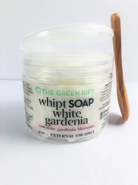 White Gardenia Whipt Soap – The Green Rift